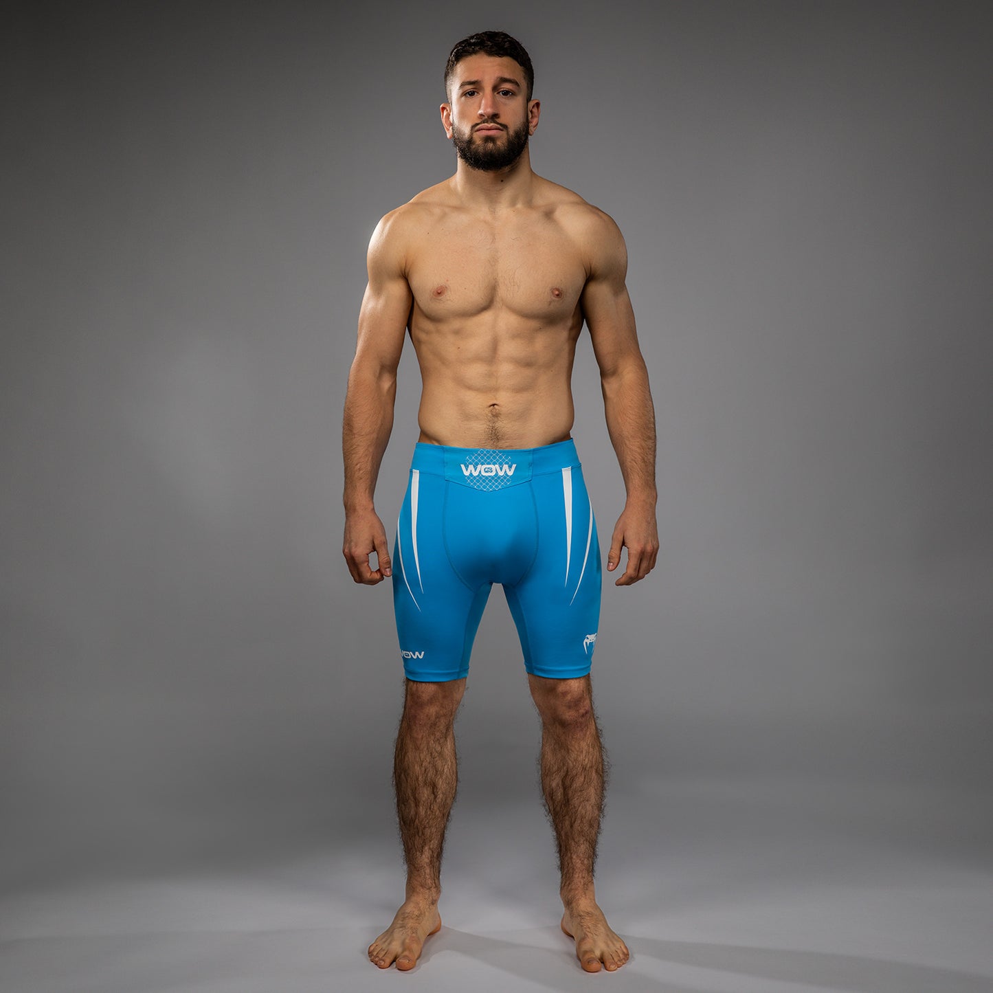 Venum x WOW FC Pantalones Vale Tudo para Hombre - Azul Pacífico