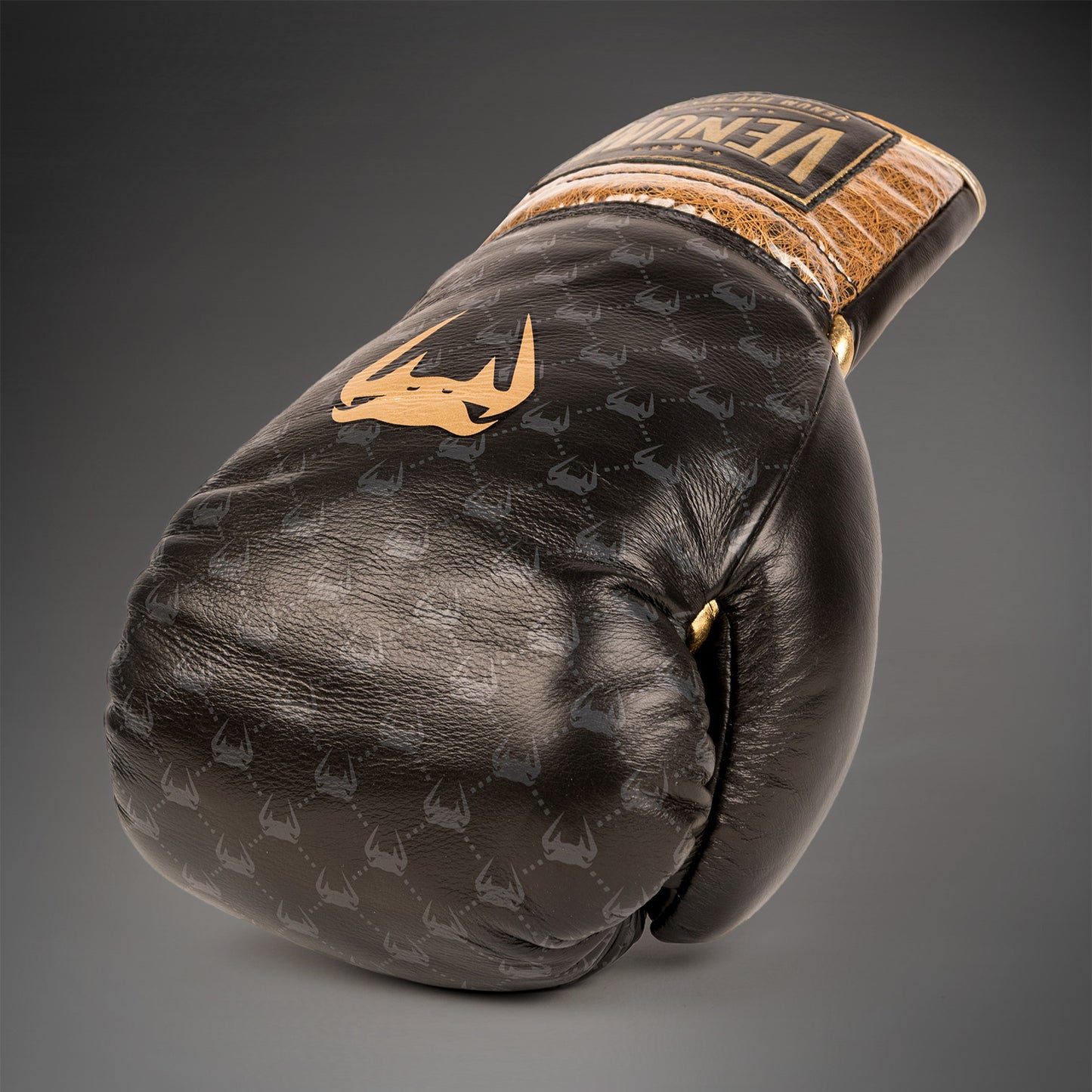 Guantes de boxeo Venum Coco Monogram Pro - Negro intenso