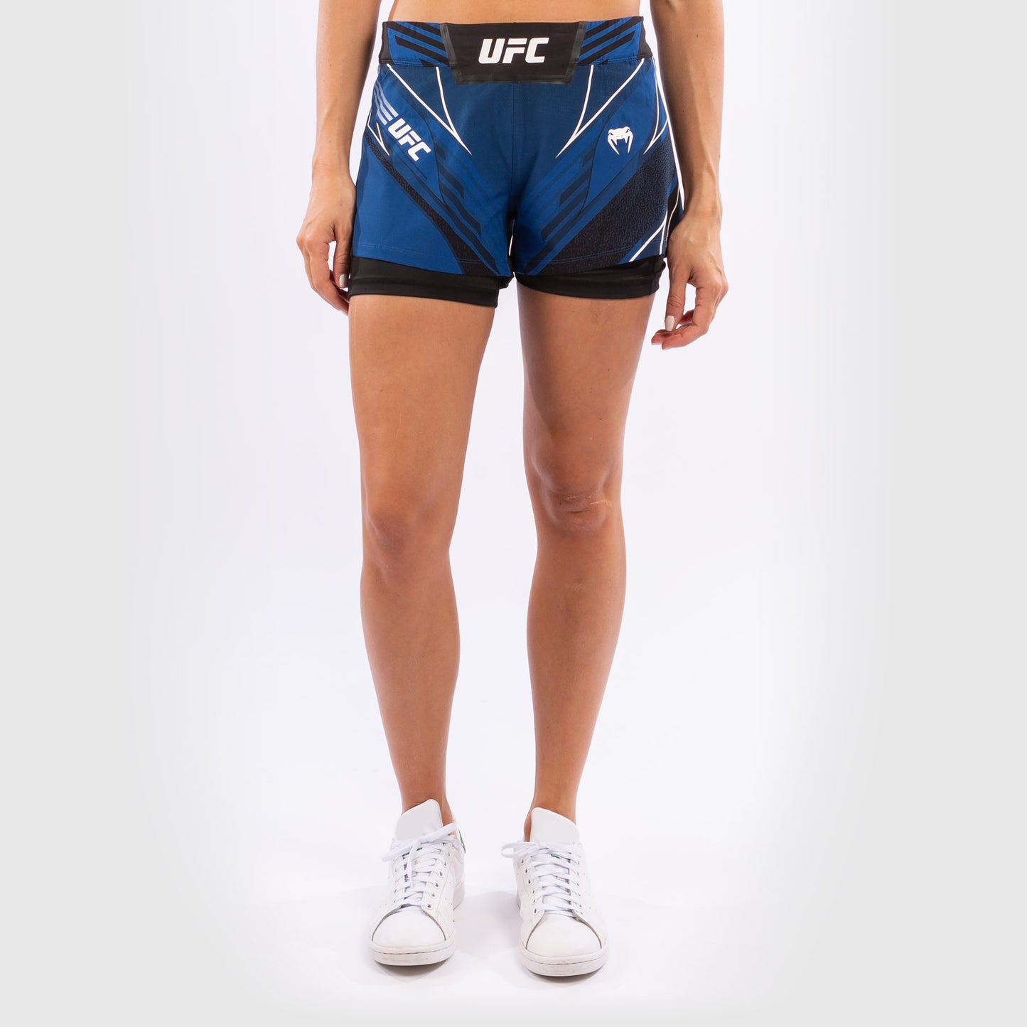 Pantalón De Mma Para Mujer UFC Venum Authentic Fight Night – Modelo Corto - Azul