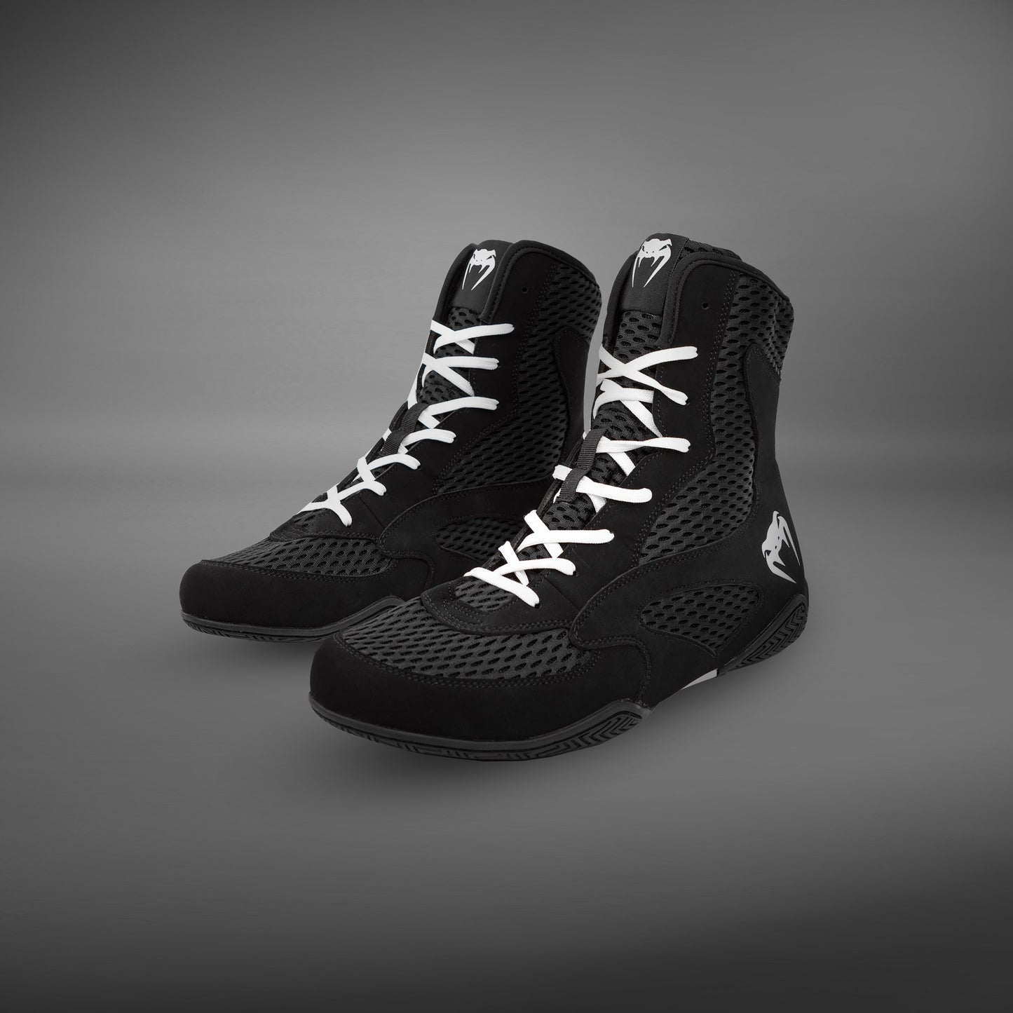 Zapatos de Boxeo Venum Contender - Negro/Blanco