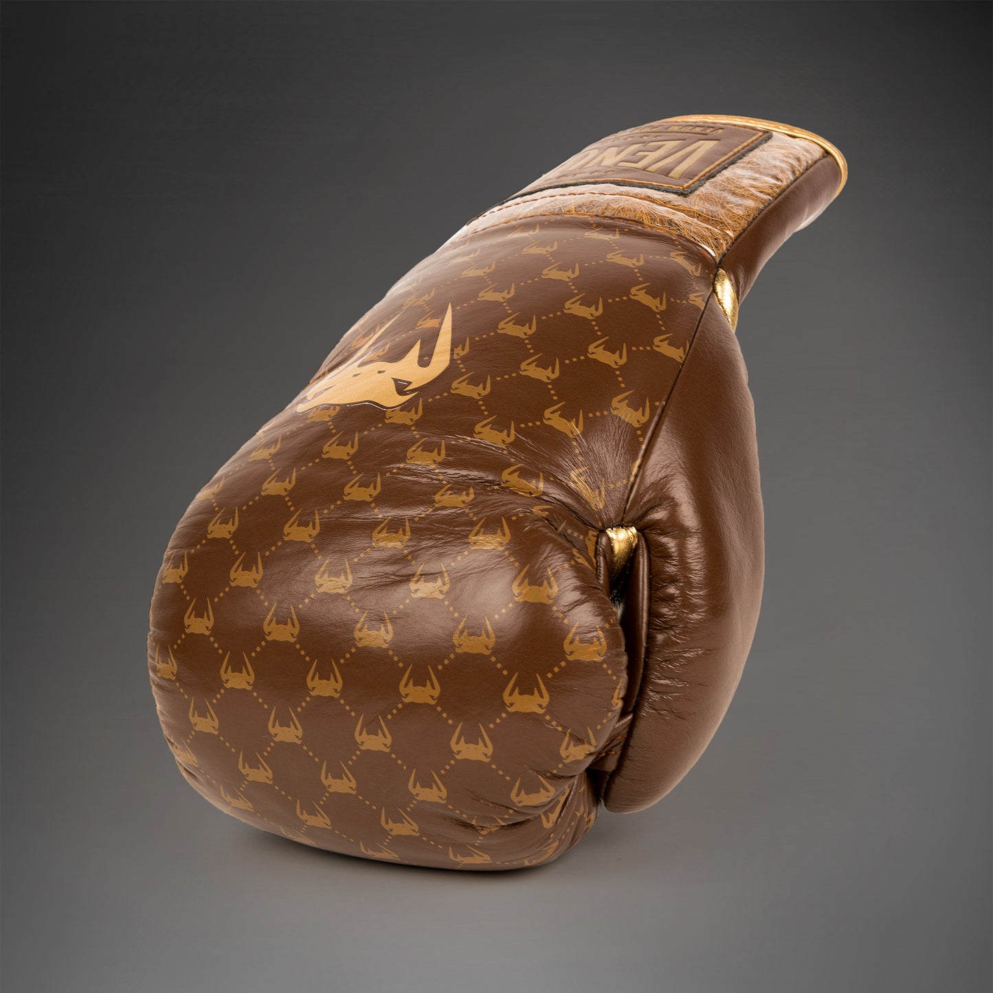 Guantes de boxeo Venum Coco Monogram Pro  - Marrón grisáceo