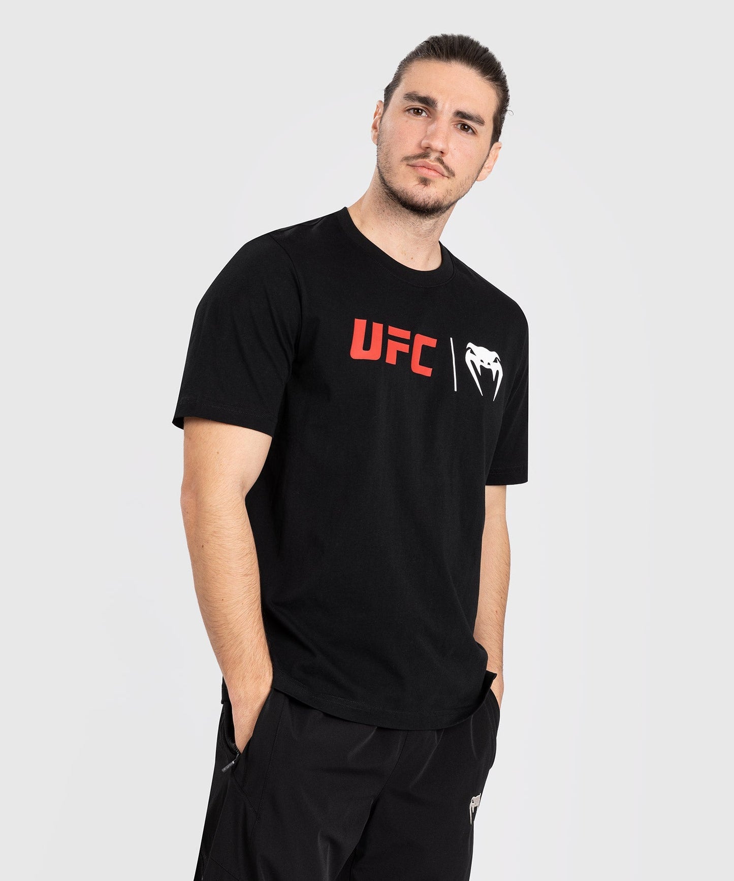 UFC Venum Classic  Camiseta - Negro/Rojo