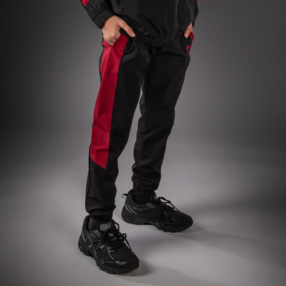 Venum Vectra Pantalón Jogger para Niño - Negro/Rojo