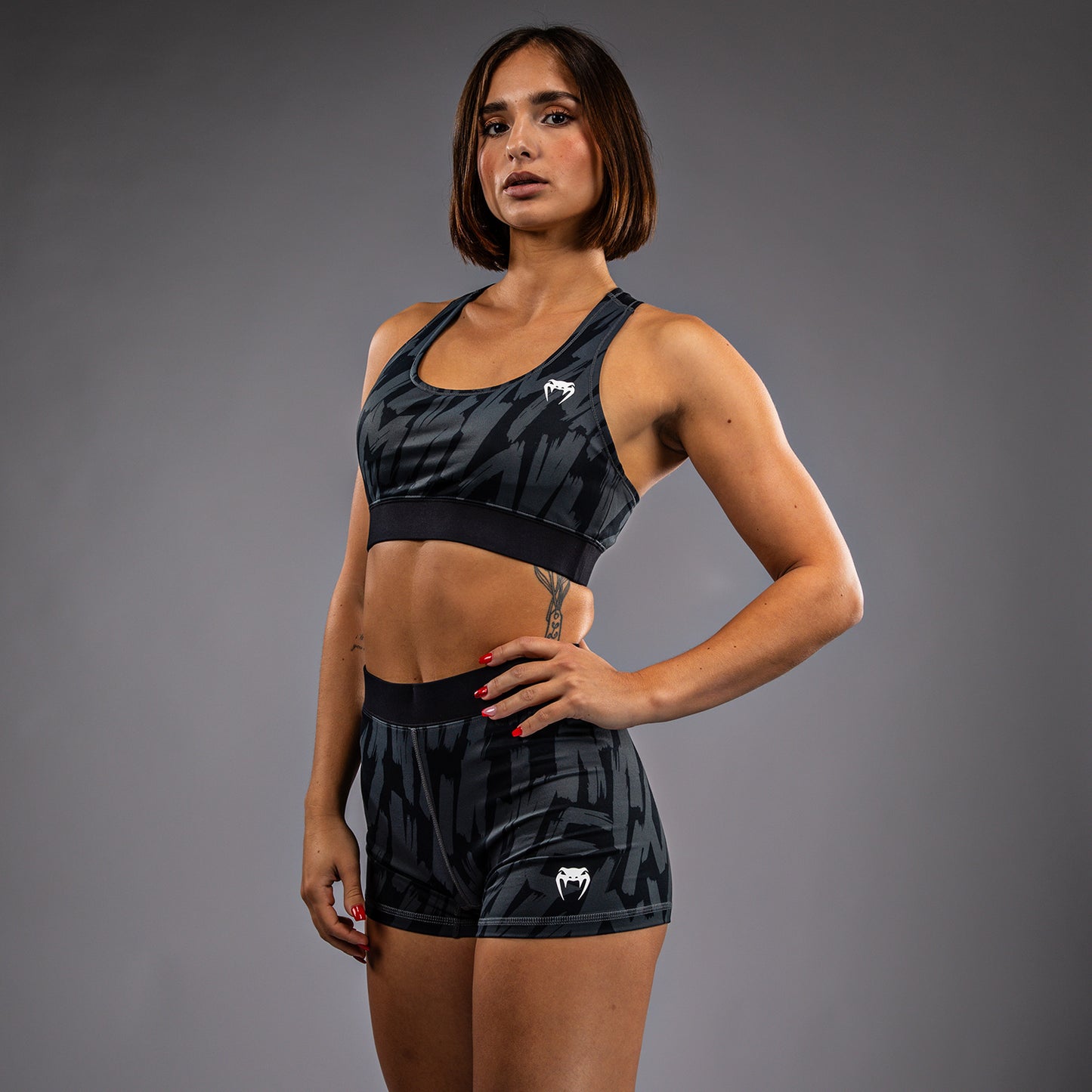 Venum Graffiti Sujetador Deportivo para Mujer - Carbón Urbano