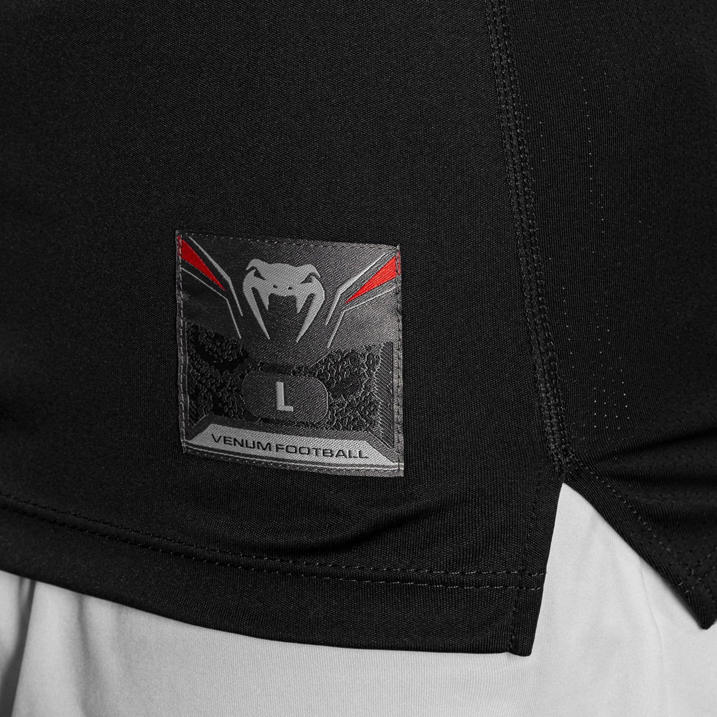 Venum Lineup Camiseta de Compresión Manga Corta - Negro/Blanco