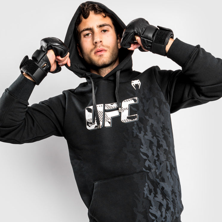 Sudadera Para Hombre UFC Venum Authentic Fight Week - Negro