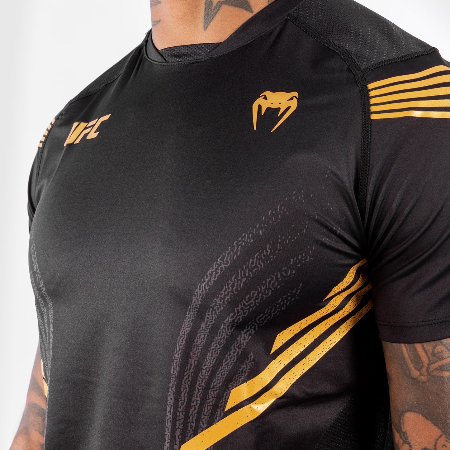 Camiseta Técnica Para Hombre Personalizada UFC Venum Authentic Fight Night - Campeón