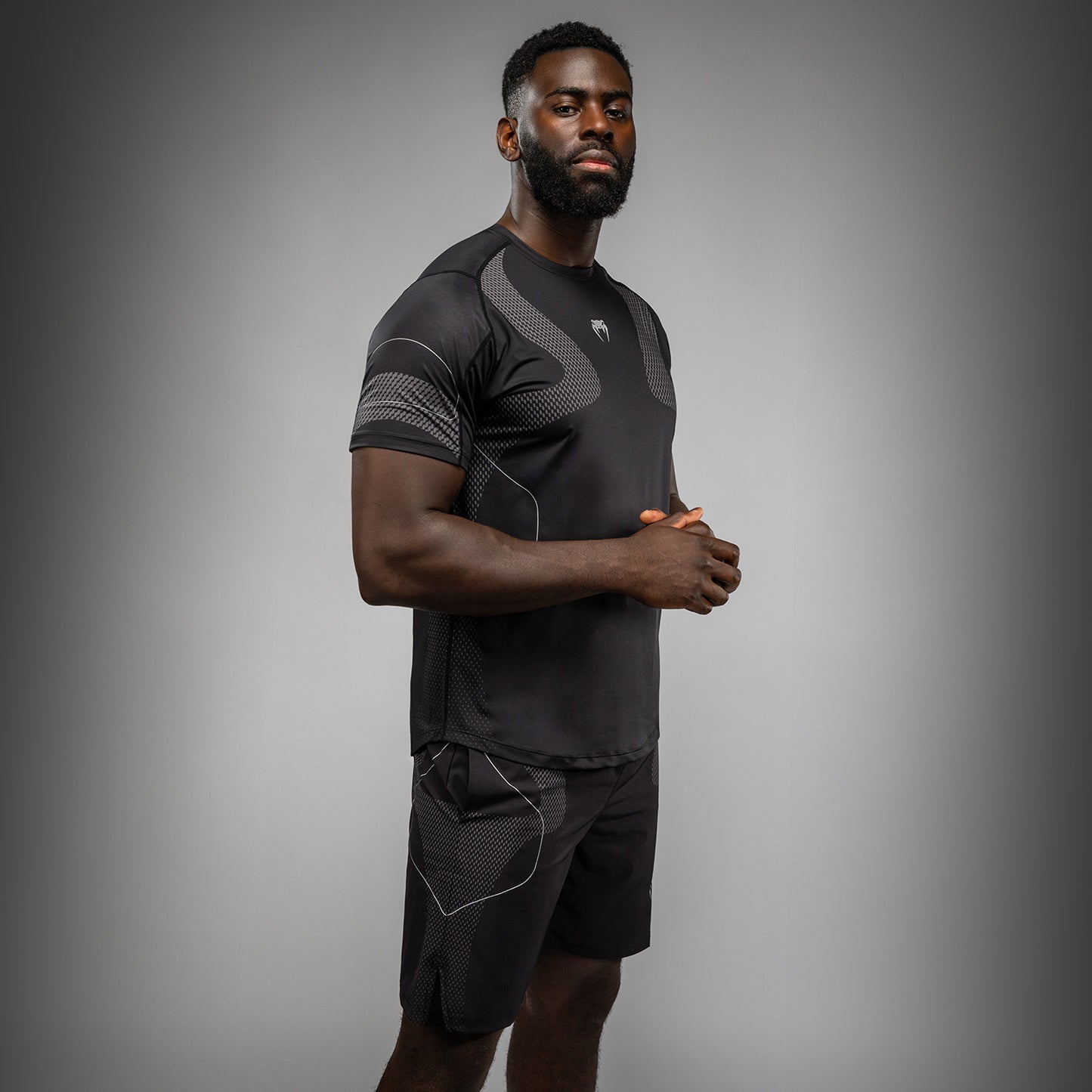 Venum Nexus Dry-Tech Camiseta – Negro/Plata