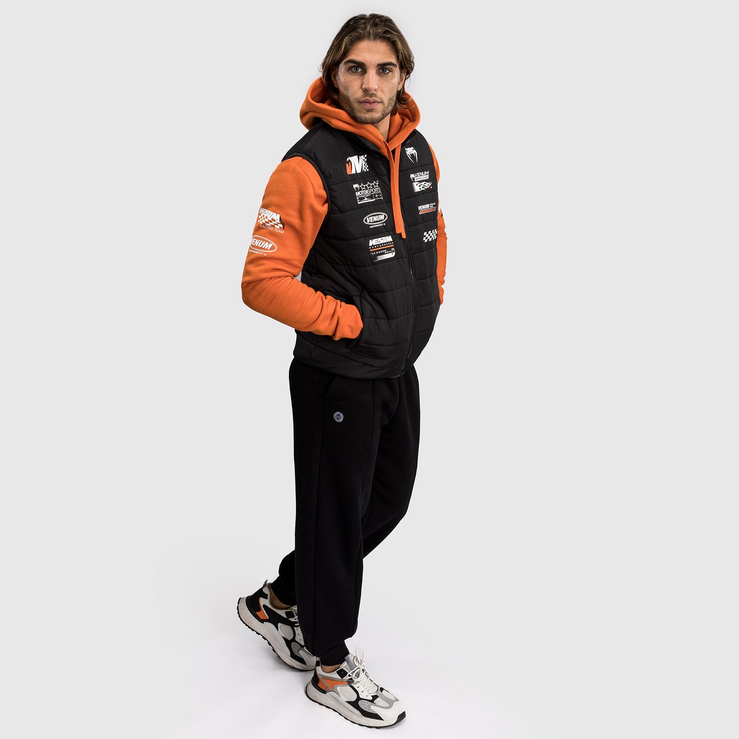 Venum Motorsport Chaqueta Acolchada - Negro Profundo