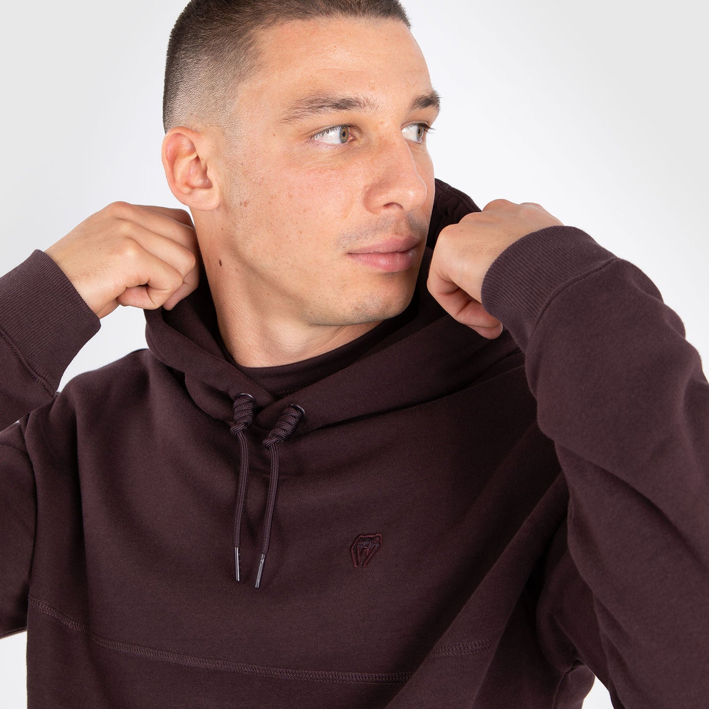Venum Silent Power Sudadera con Capucha - Marrón Oscuro