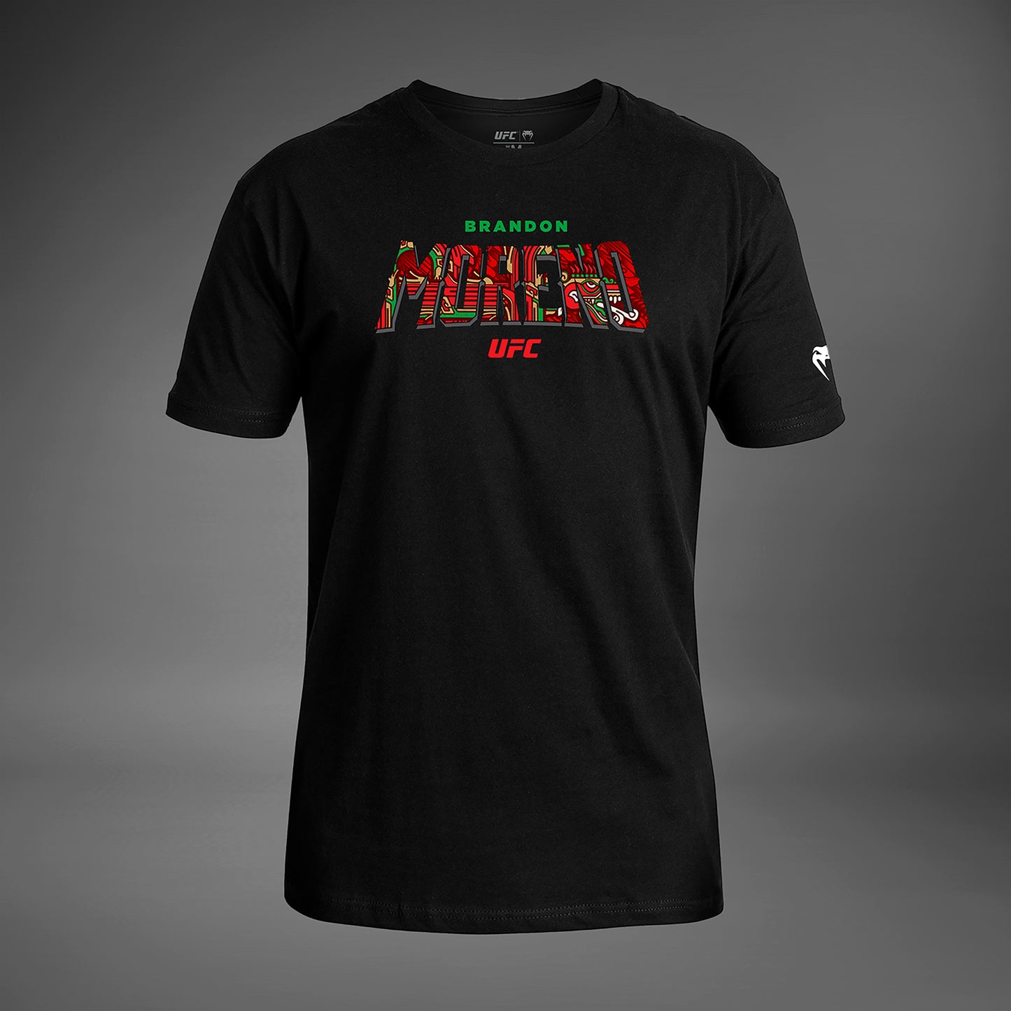 UFC Unrivaled by Venum Brandon Moreno Camiseta para Hombres - Negra
