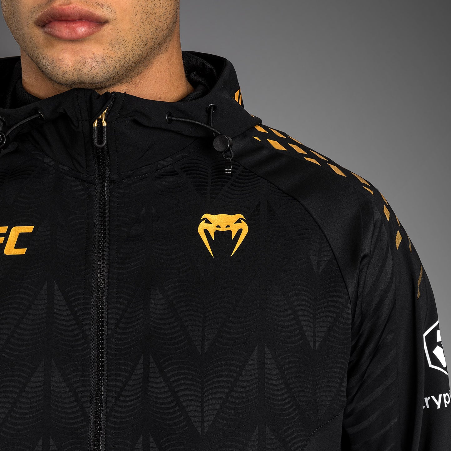 UFC Zenith by Venum Authentic Fight Night Sudadera de walkout Hombre Personalizado - Champion