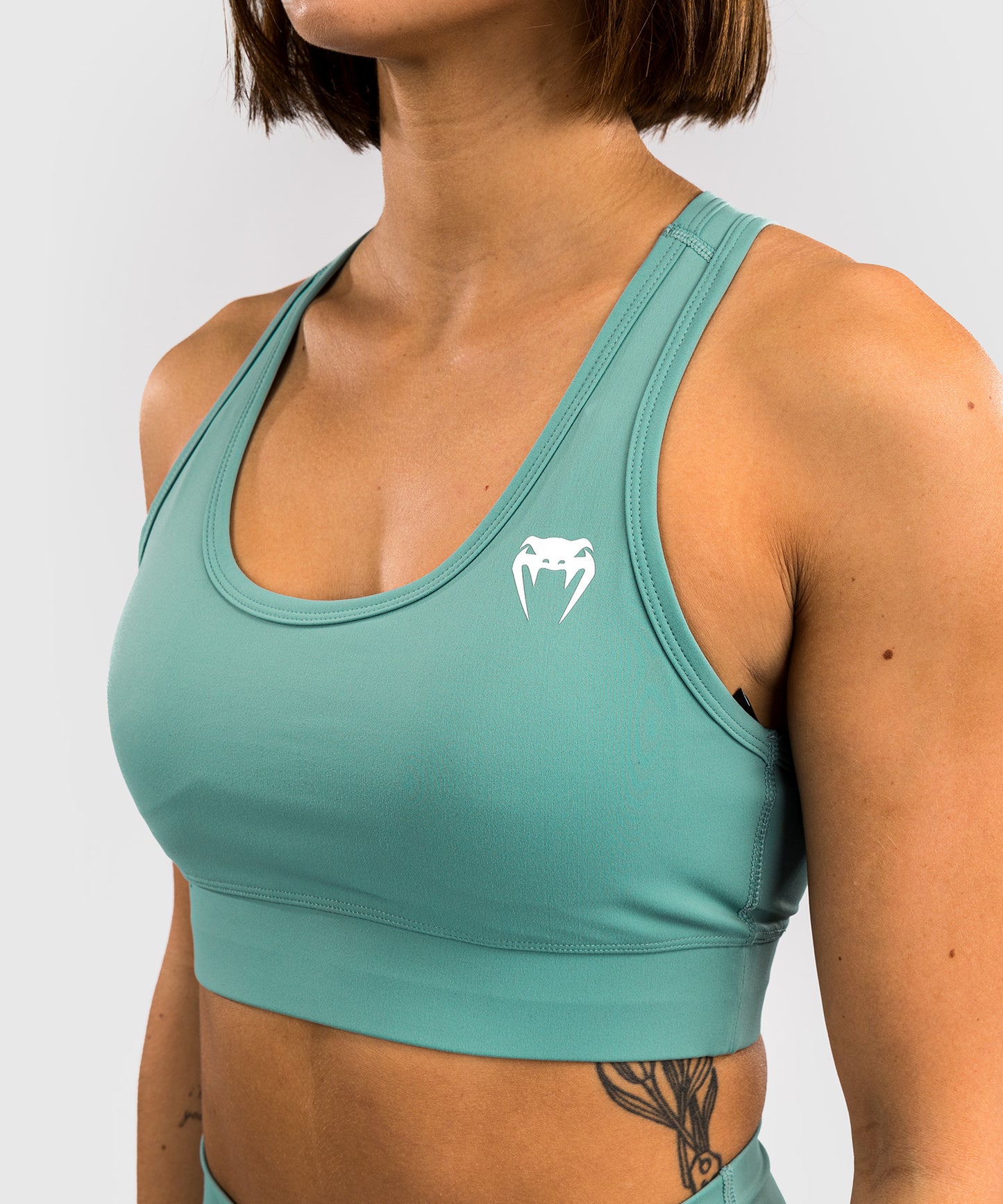 Venum Essential Medium Impact Sujetador deportivo para Mujer - Verde Aqua