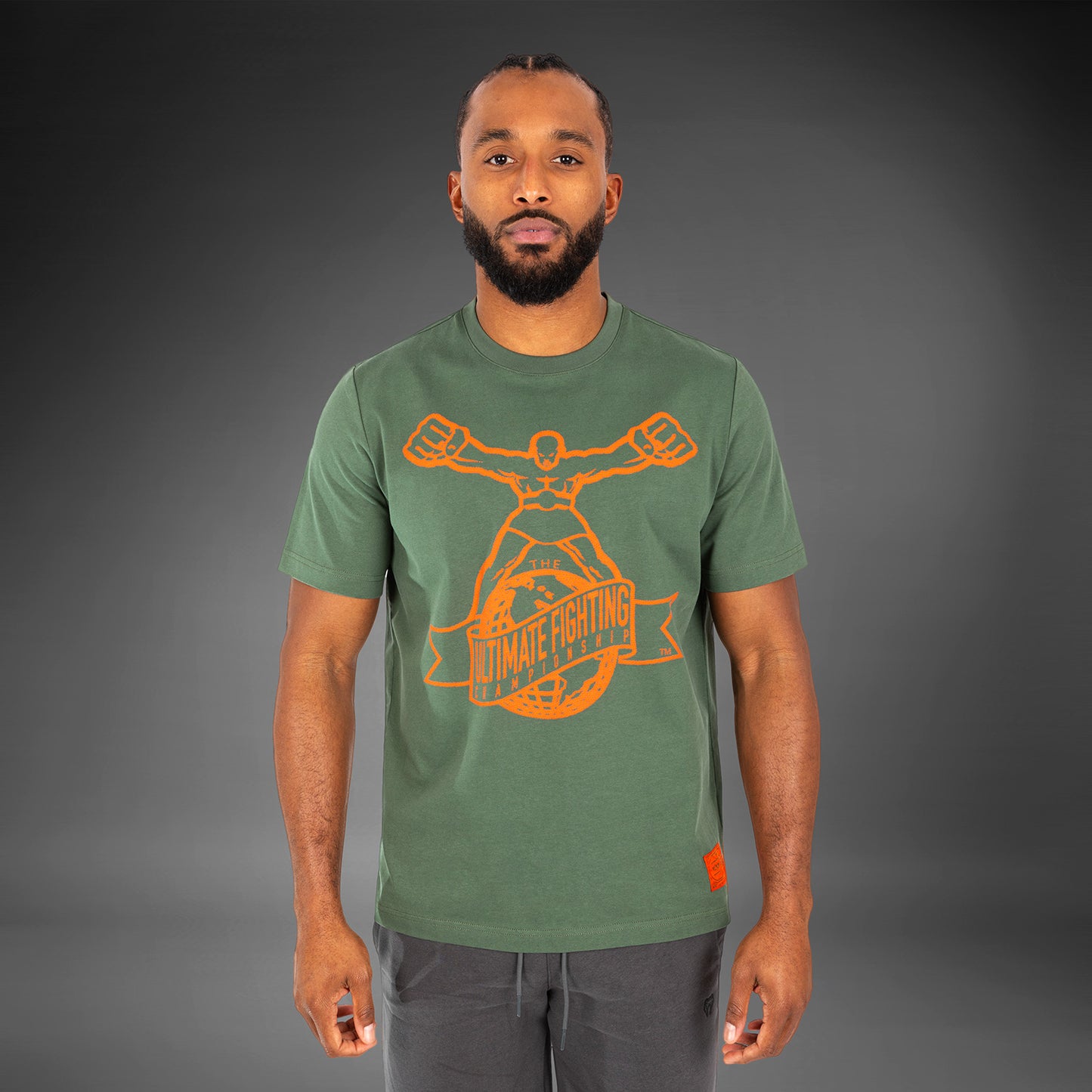 UFC by Venum Ulti-Man Camiseta - Caqui/Naranja