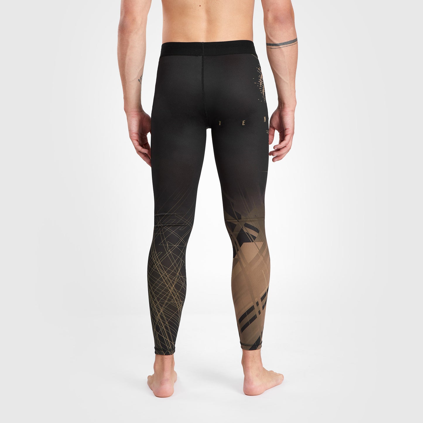 Venum Gorilla Jungle Pantalones de compresión - Negro/Arena