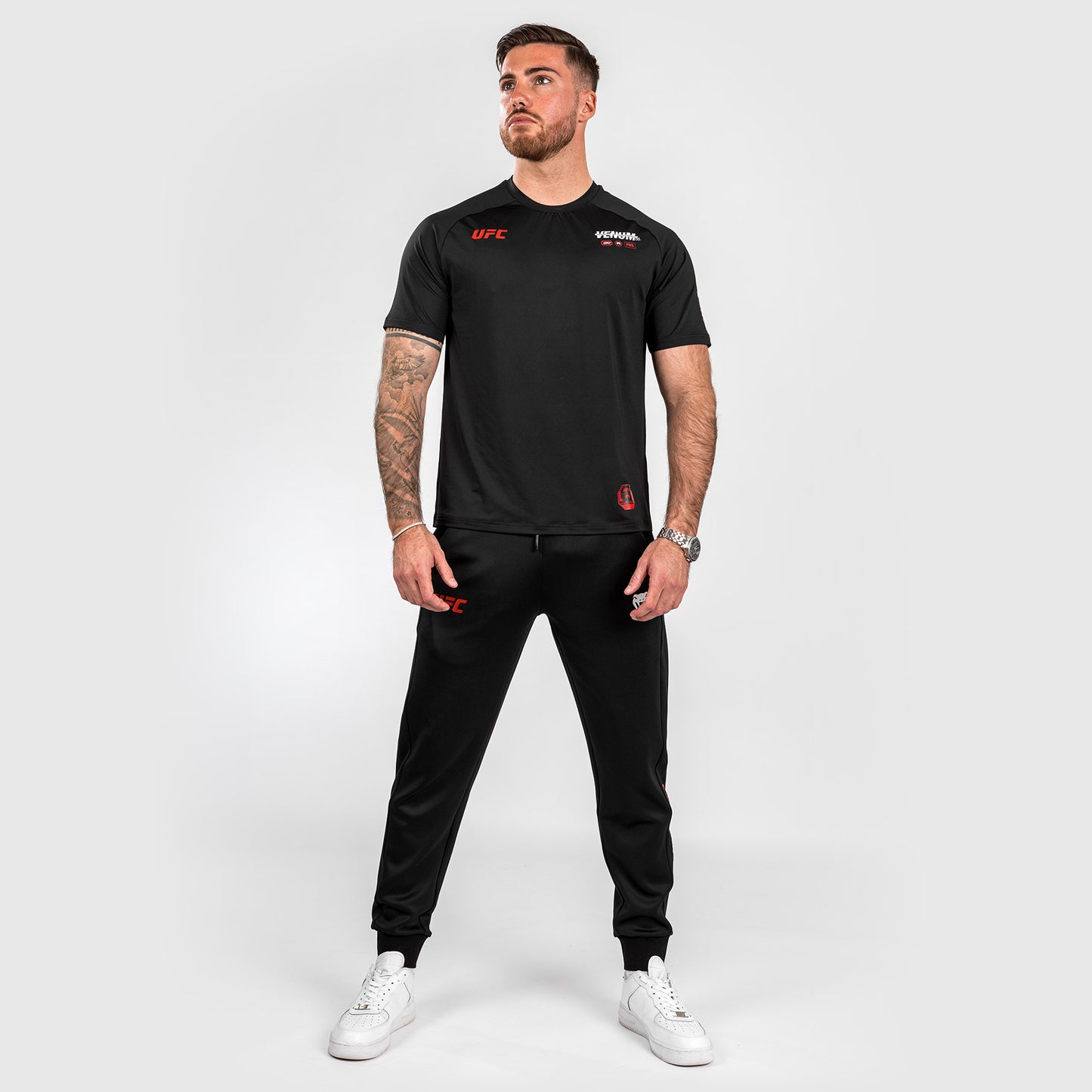 UFC Adrenaline by Venum Fight Week Camiseta Dry-tech para Hombre - Negra