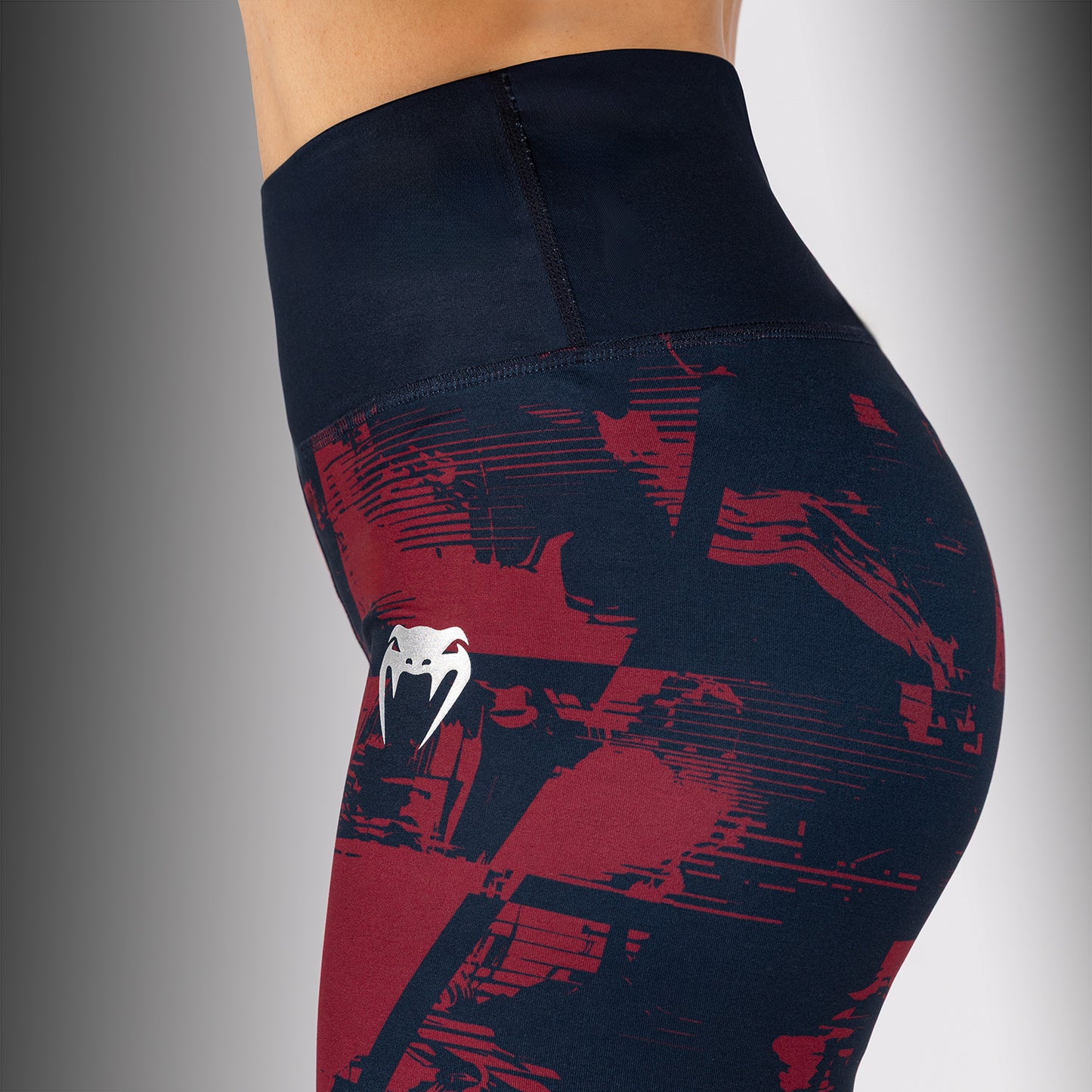 UFC Zenith by Venum Authentic Fight Week Legging Mujer - Azul marino/Burdeos/Plat