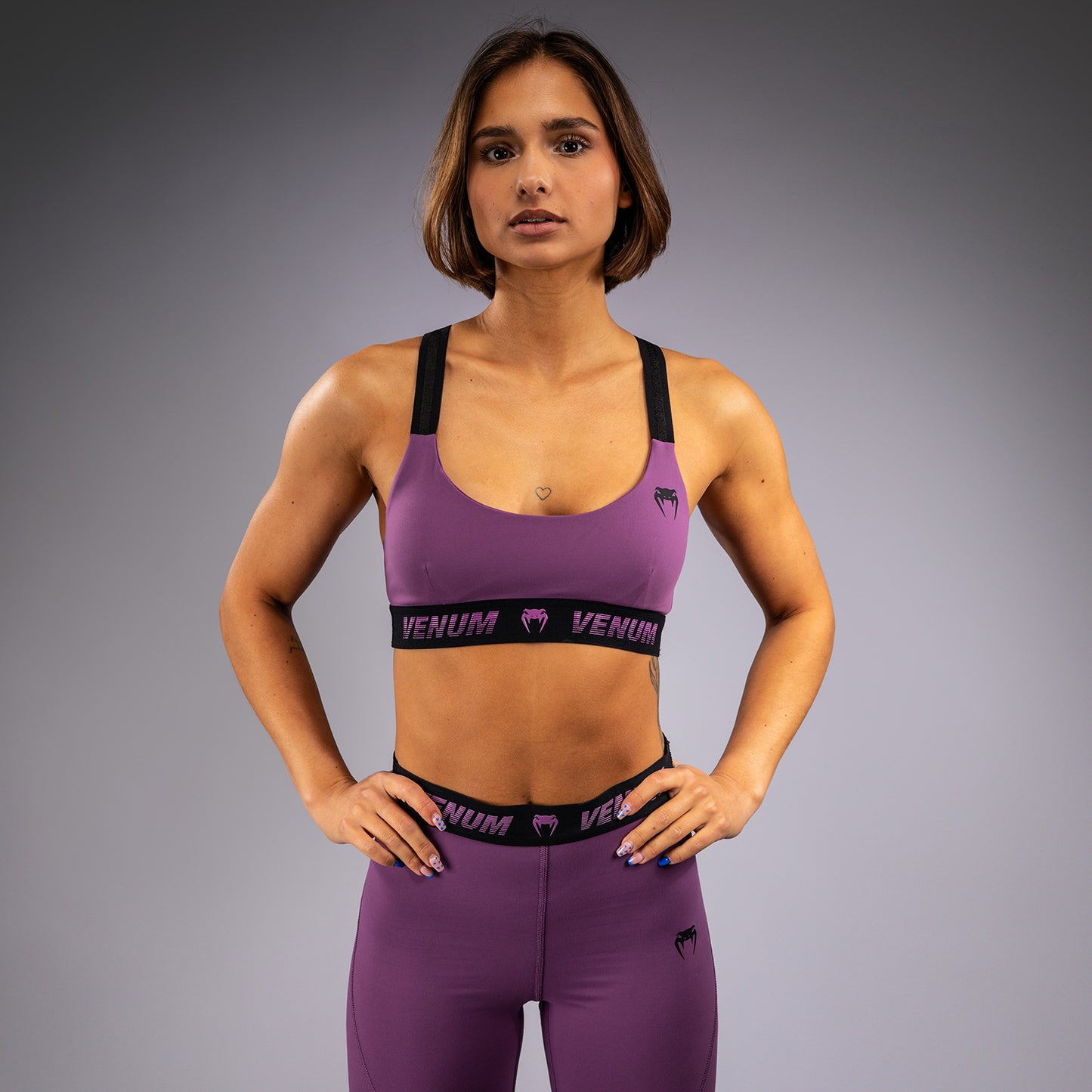 Venum Elevate Sujetador deportivo para mujer - Dusky Orchid