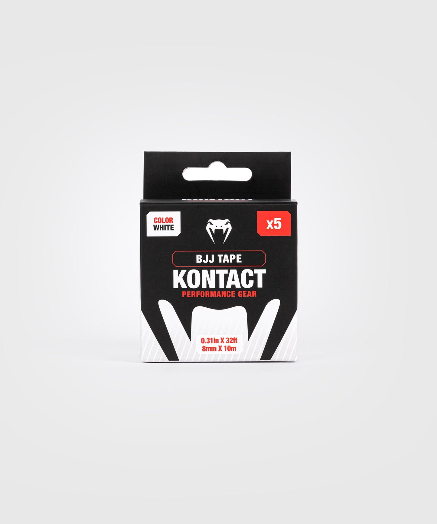 Venum Kontact BJJ Finger Tape - Blanco/Negro