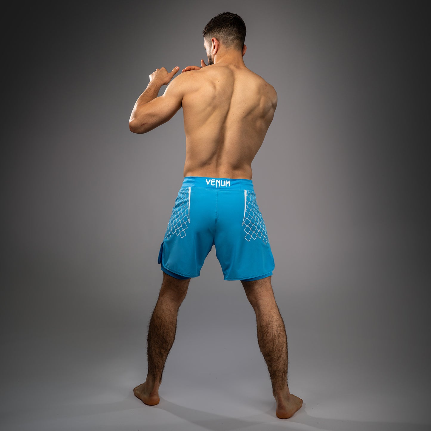 Venum x WOW FC Pantalones de Lucha para Hombre - Pacific Blue