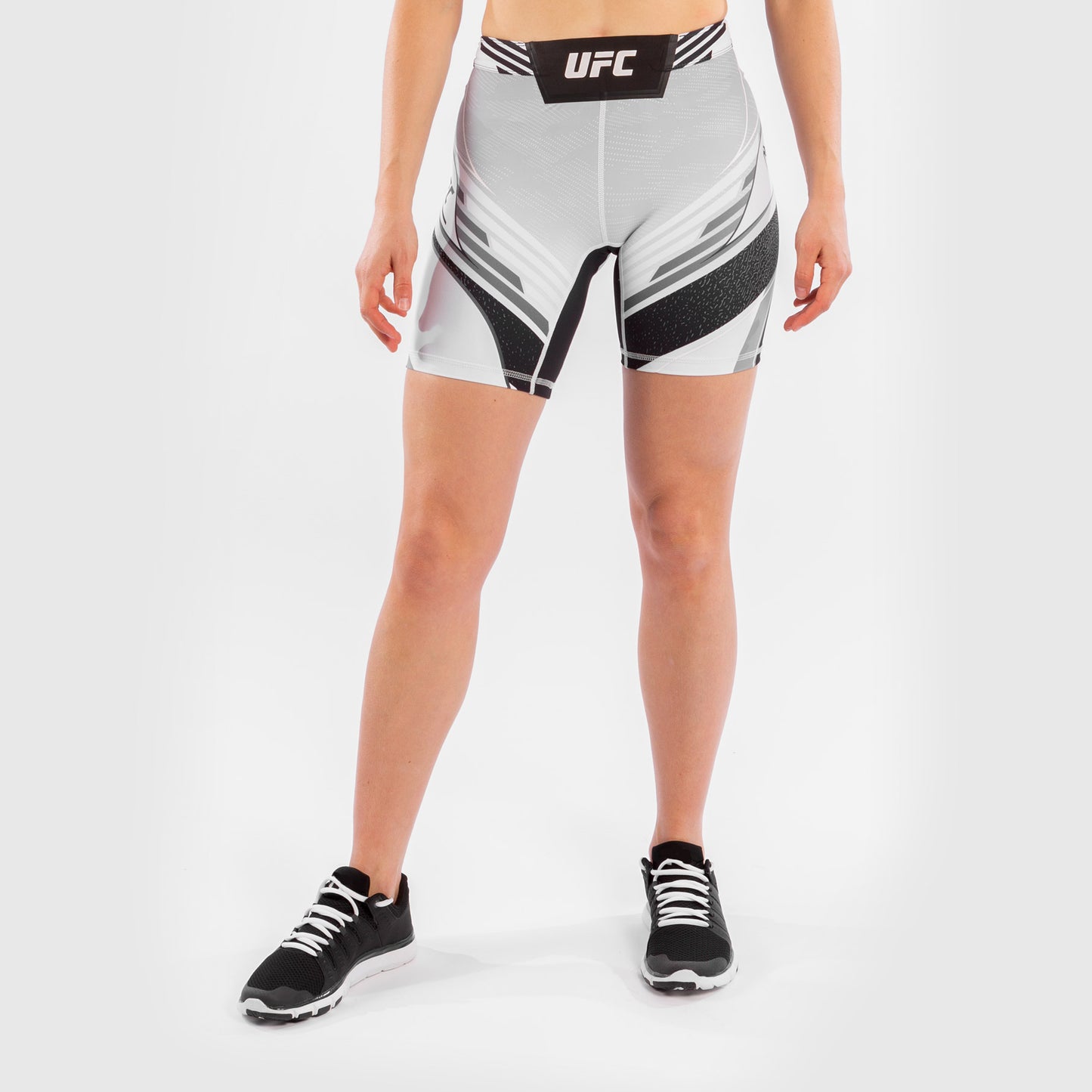 Pantalón De Vale Tudo Para Mujer UFC Venum Authentic Fight Night – Modelo Largo - Blanco