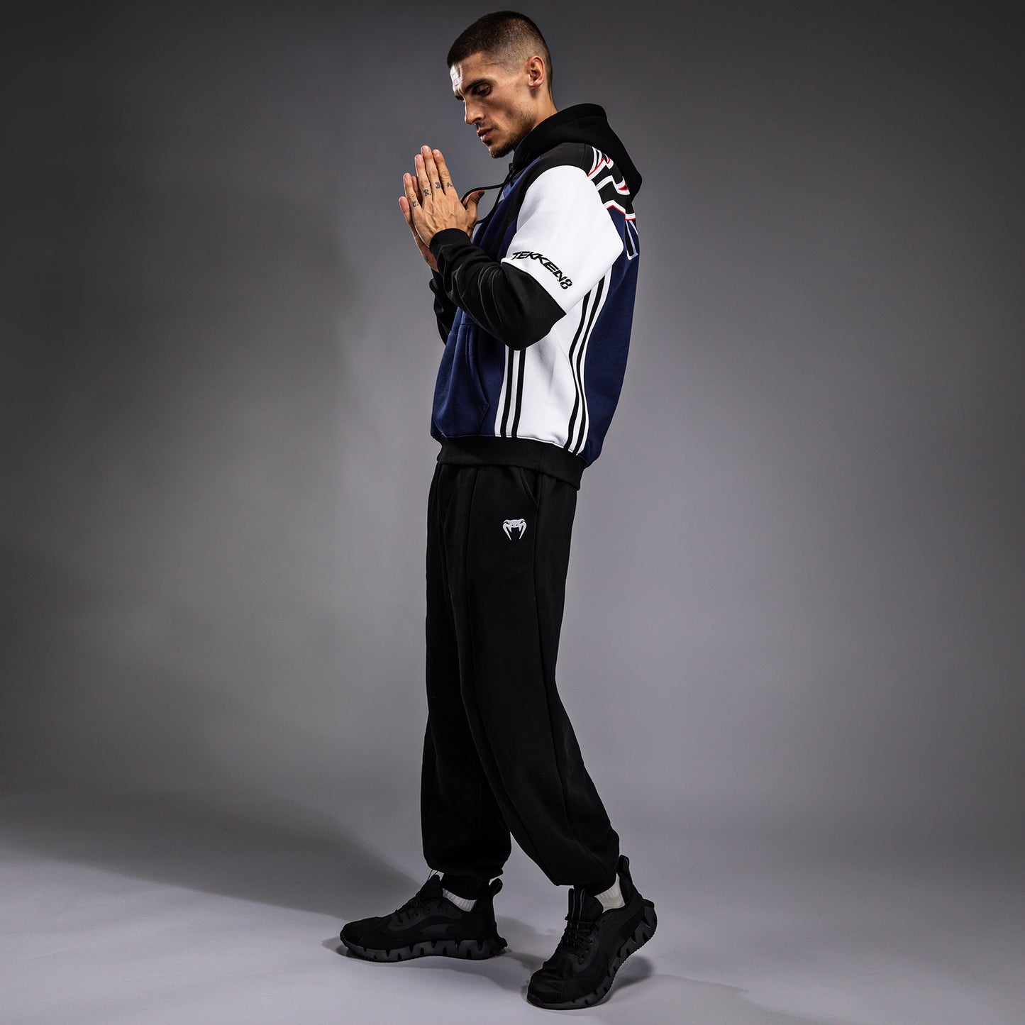 Venum x TEKKEN 8 - Jin Kazama Sudadera - Azul/Negro/Blanco