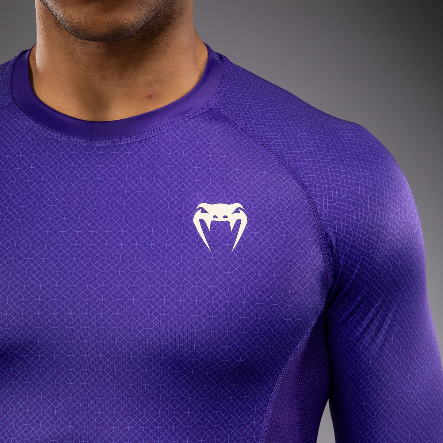 Venum x Roger Gracie Academy Rashguard Manga Larga - Morado