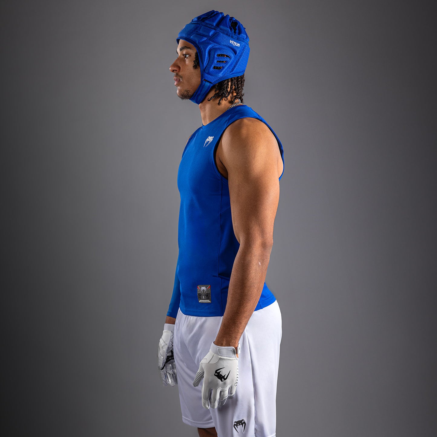 Venum Elite Fútbol Camiseta de Compresión Sin Mangas - Azul Real