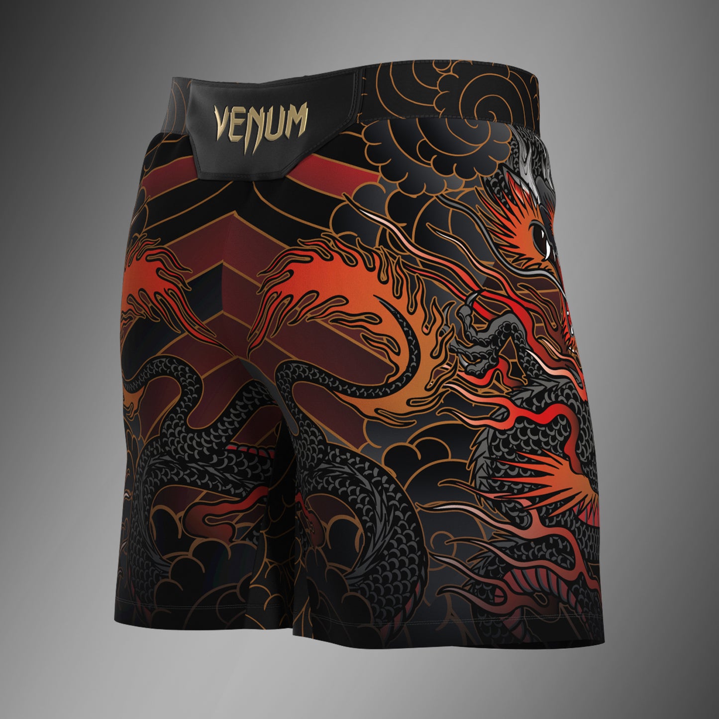 UFC Unrivaled by Venum Pantalón corto de lucha Alexandre Pantoja para hombre - Rojo