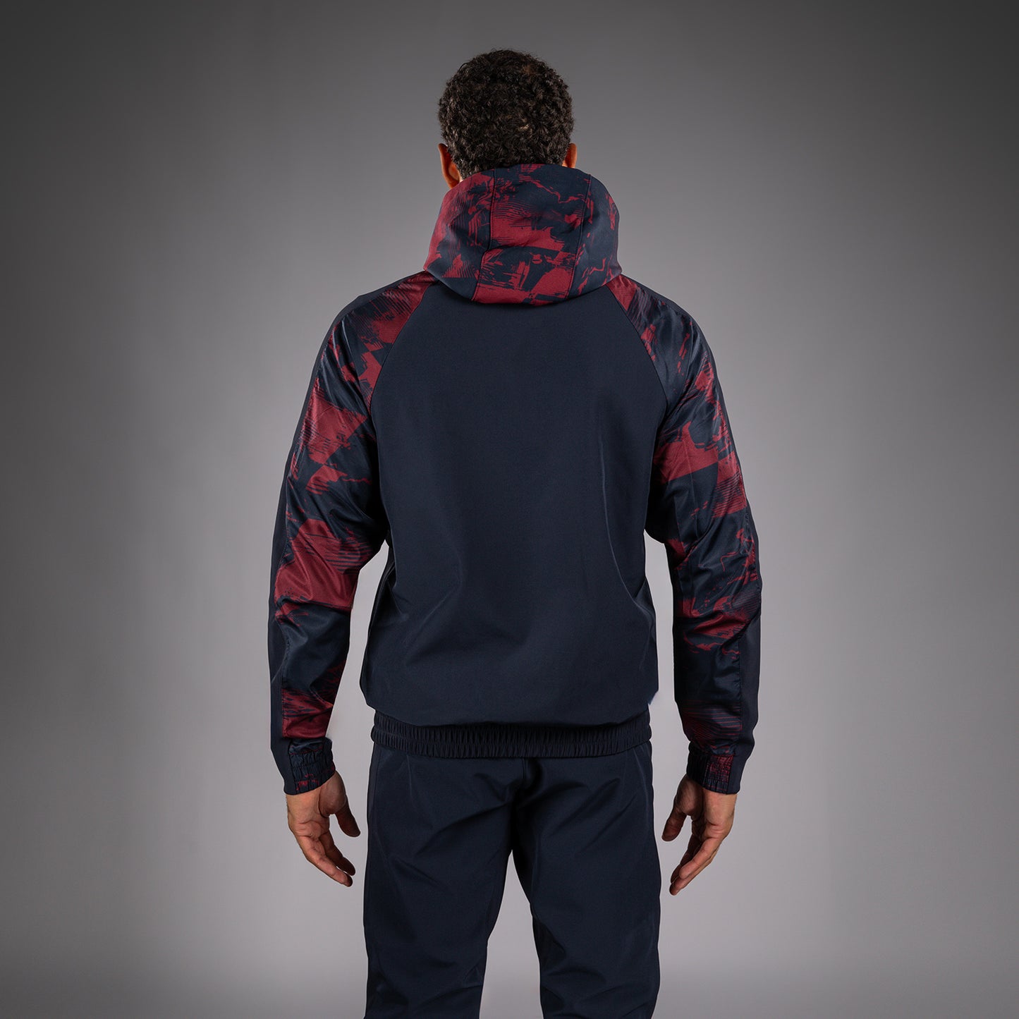 UFC Zenith by Venum Authentic Fight Week Sudadera con cremallera Hombre - Azul marino/Burdeos/Plateado