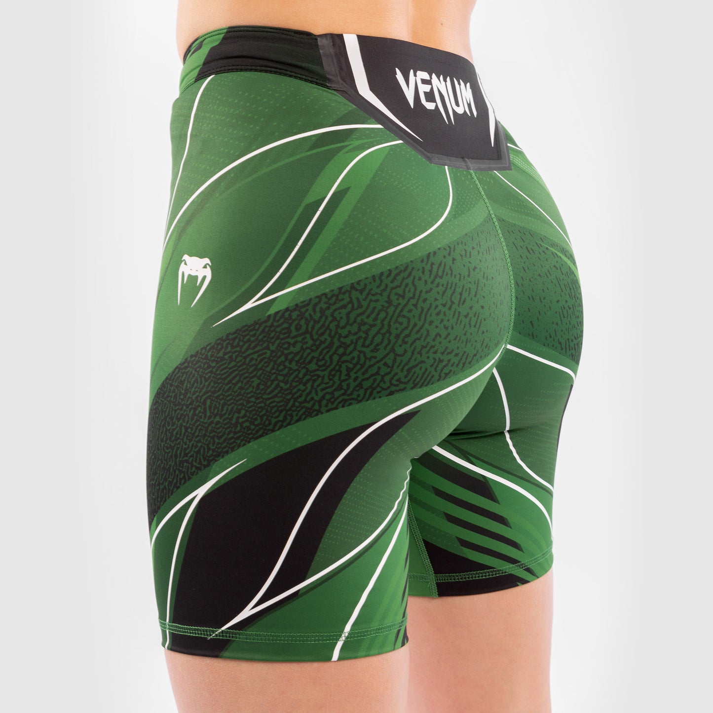 Pantalón De Vale Tudo Para Mujer UFC Venum Authentic Fight Night – Modelo Largo - Verde