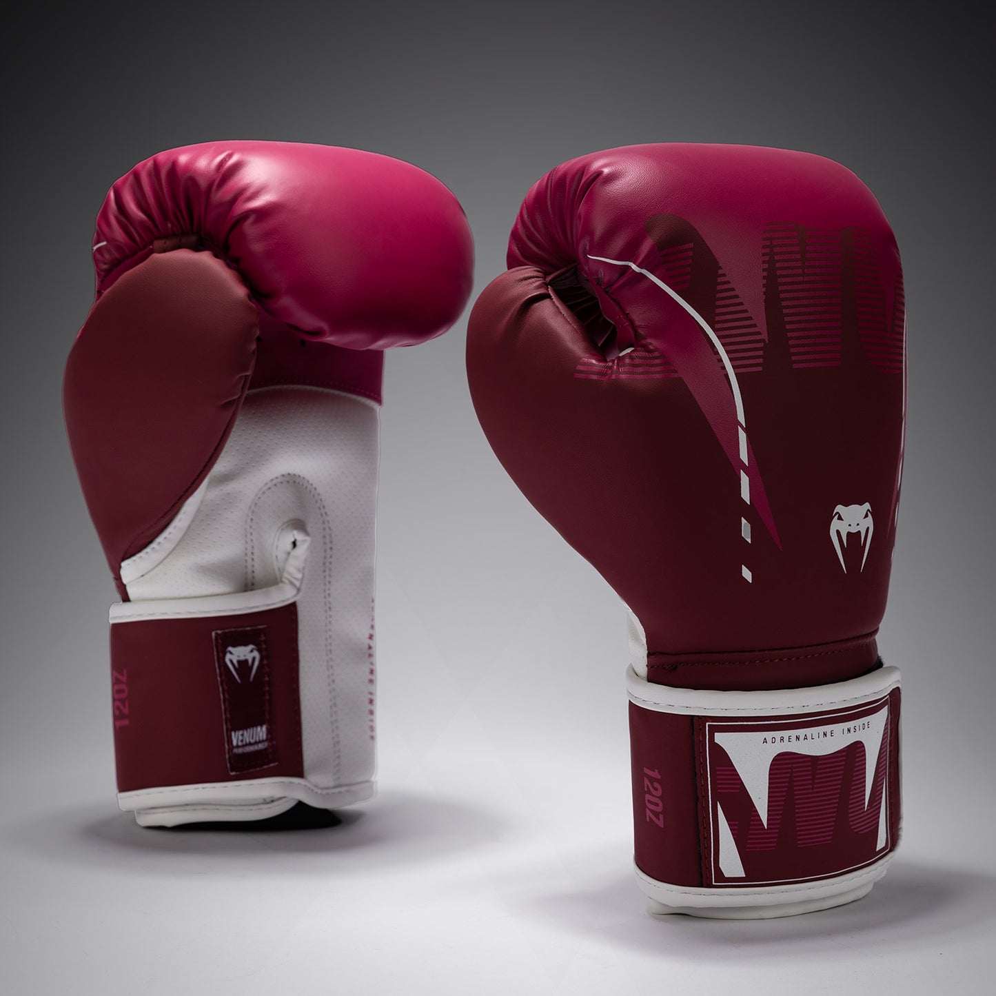 Venum Adrenaline Guantes de Boxeo – Burdeos/Rosa