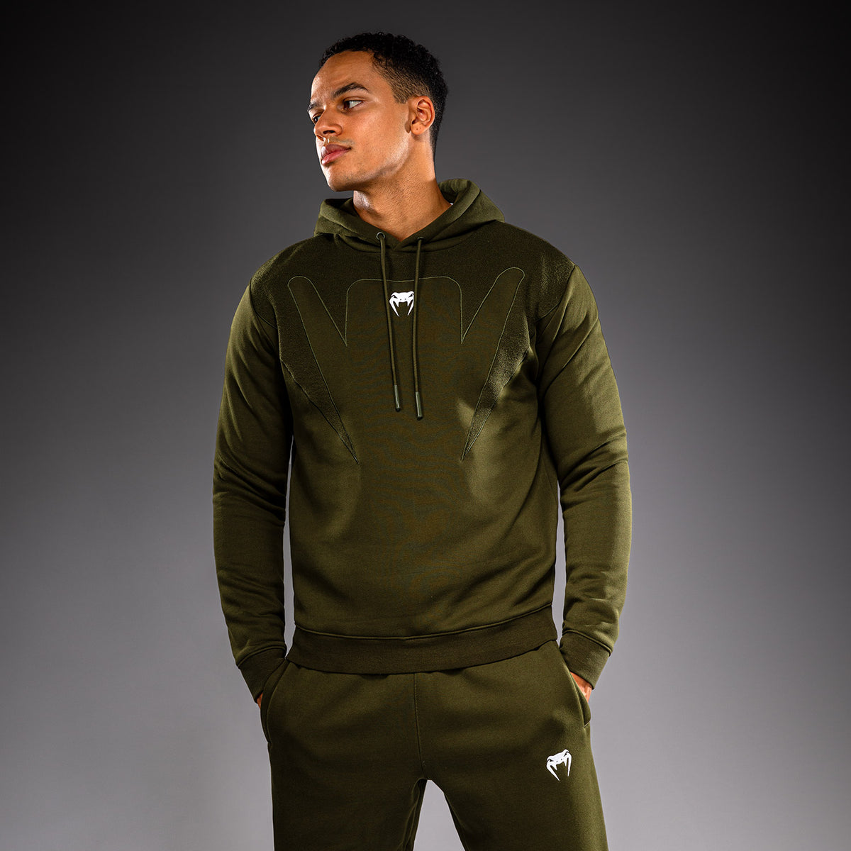 Venum Attack Fleece & Weave Sudadera con capucha - Caqui