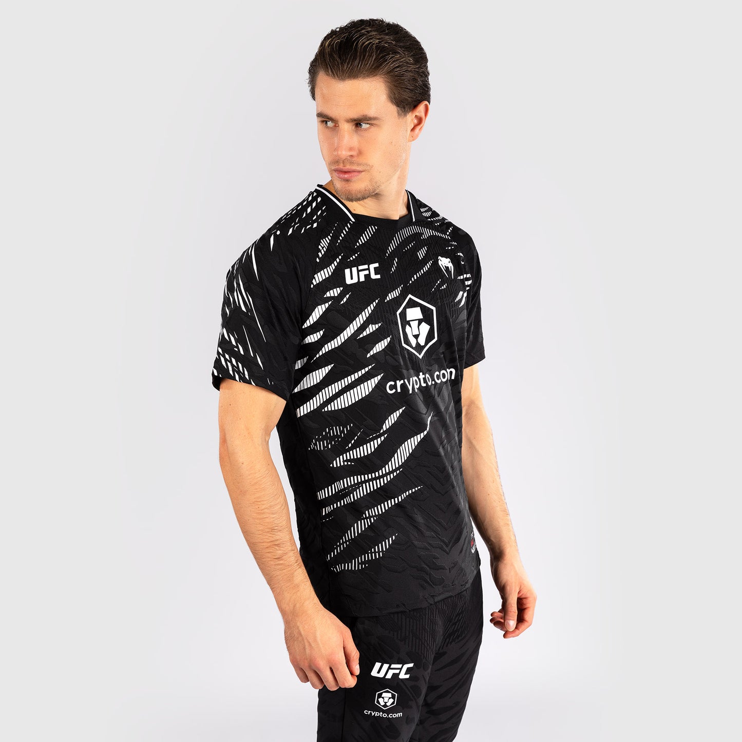 UFC Fusion by Venum Personalizados Authentic Fight Night Camiseta de Salida para Hombre - Negro