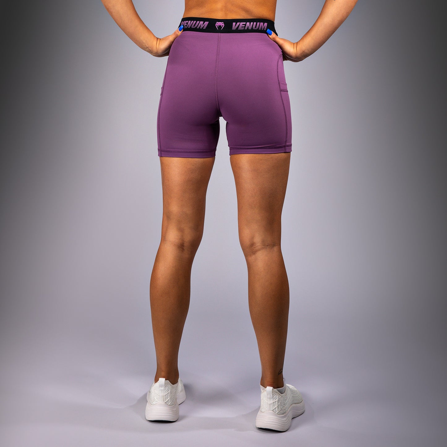 Venum Elevate Short Vale Tudo Largo para mujer - Dusky Orchid