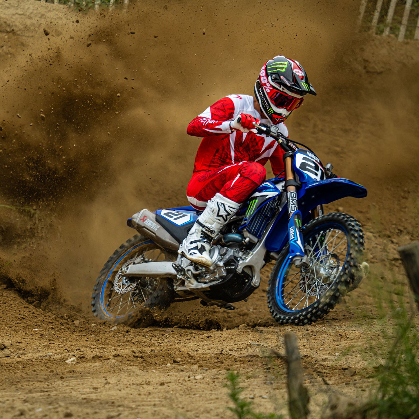 Venum MX Elite Pantalón de Motorsports - Rojo