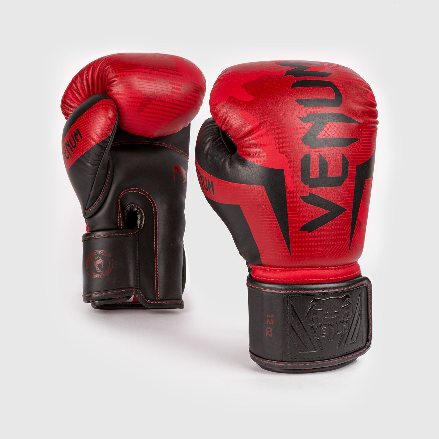 Guantes de boxeo Venum Elite - Rojo/Camo