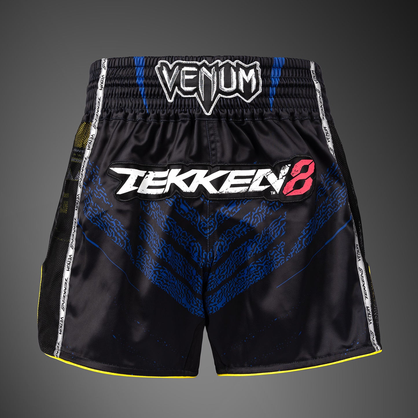 Venum x TEKKEN 8 Short de Muay Thai King - Negro/Amarillo