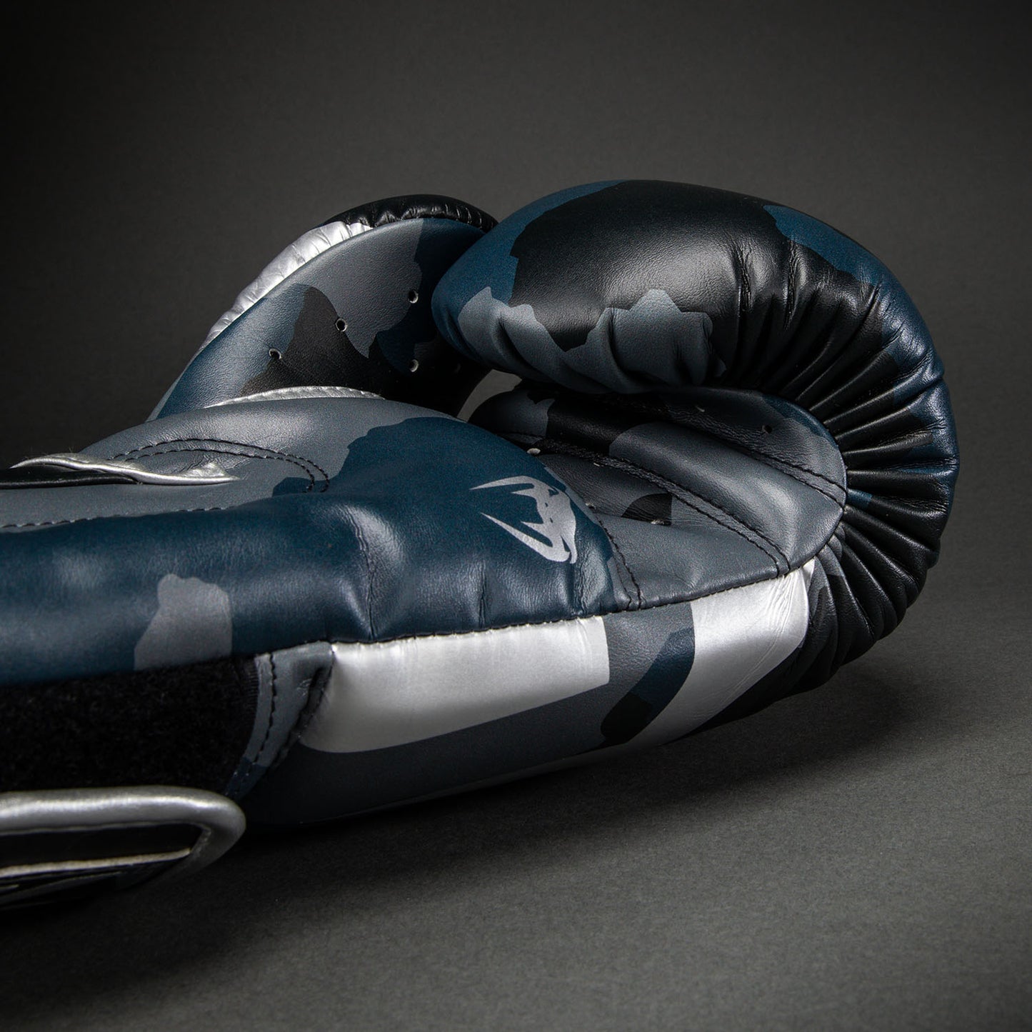 Venum Elite Guantes de Boxeo Camo - Azul Marino Oscuro/Azul