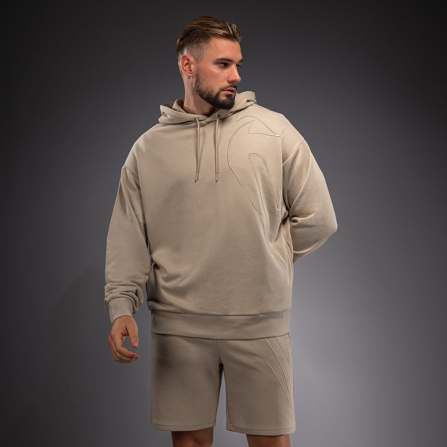 Venum Giant 3D Sudadera con Capucha – Beige