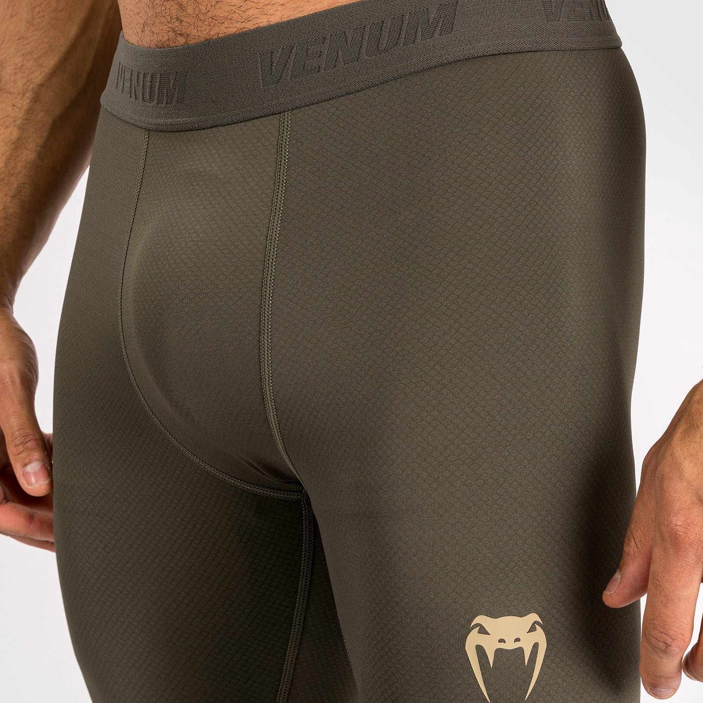 Venum Contender Pantalones de compresión para hombre - Caqui