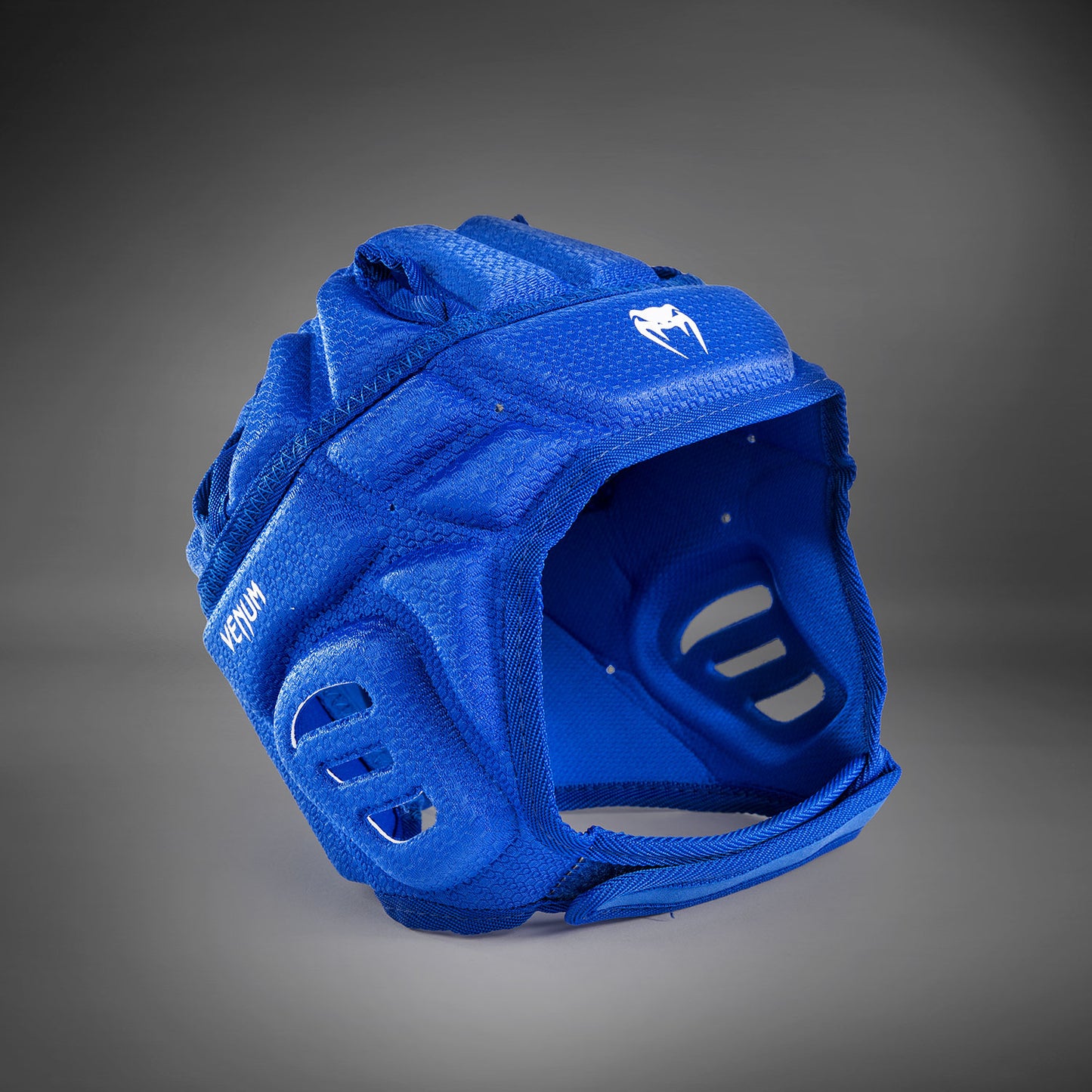 Venum Elite Casco Softshell Protect – Azul Real/Blanco