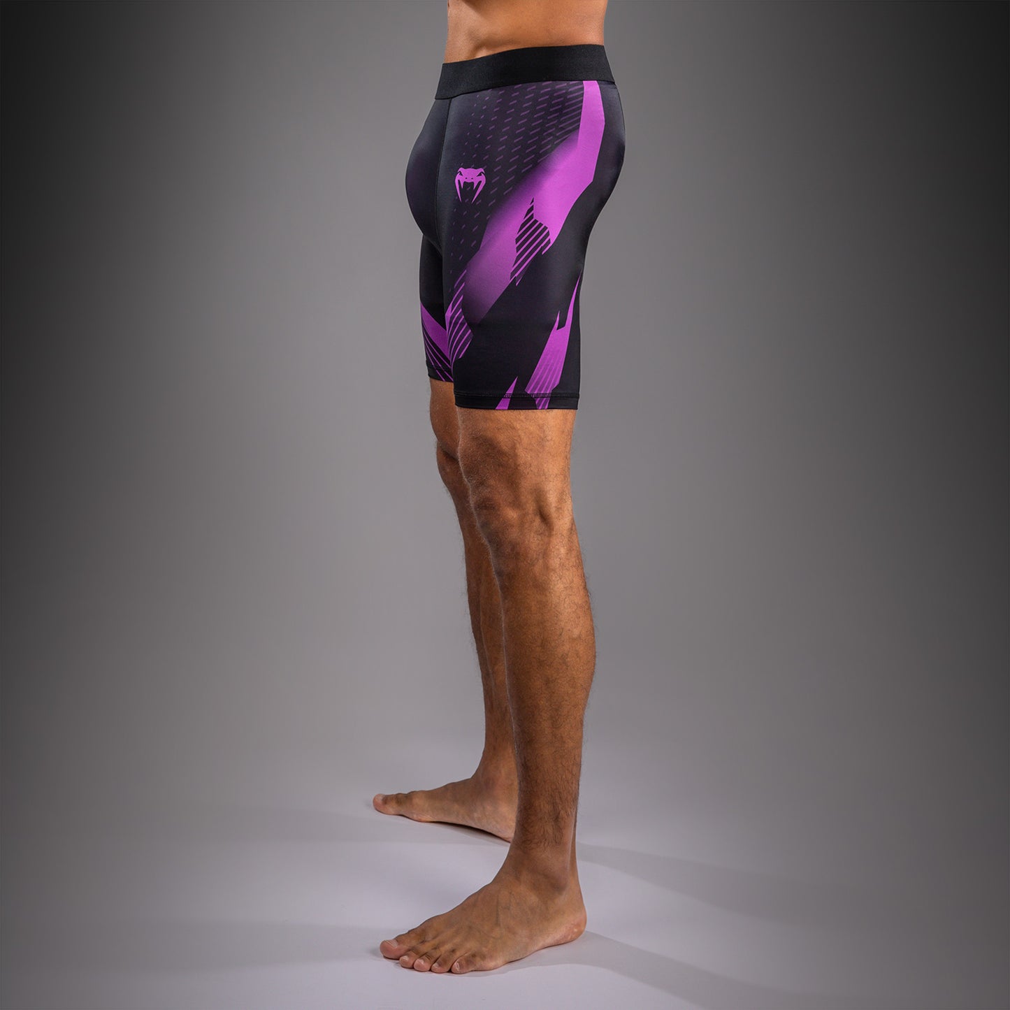 Venum No-Gi 6.0 Pantalón Corto de Compresión - Negro/Púrpura