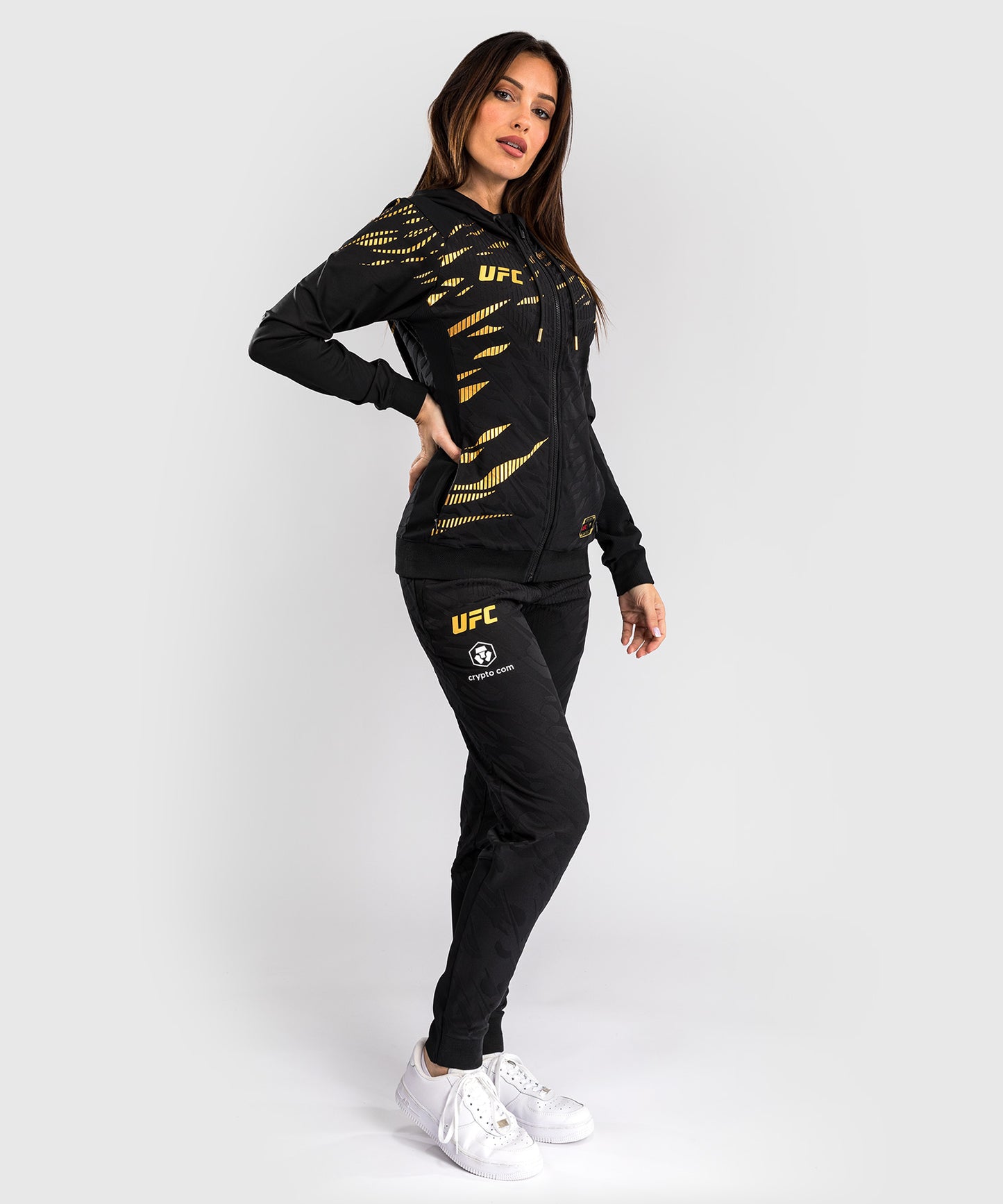 UFC Fusion by Venum Authentic Fight Night Sudadera con Capucha para Mujer - Champion