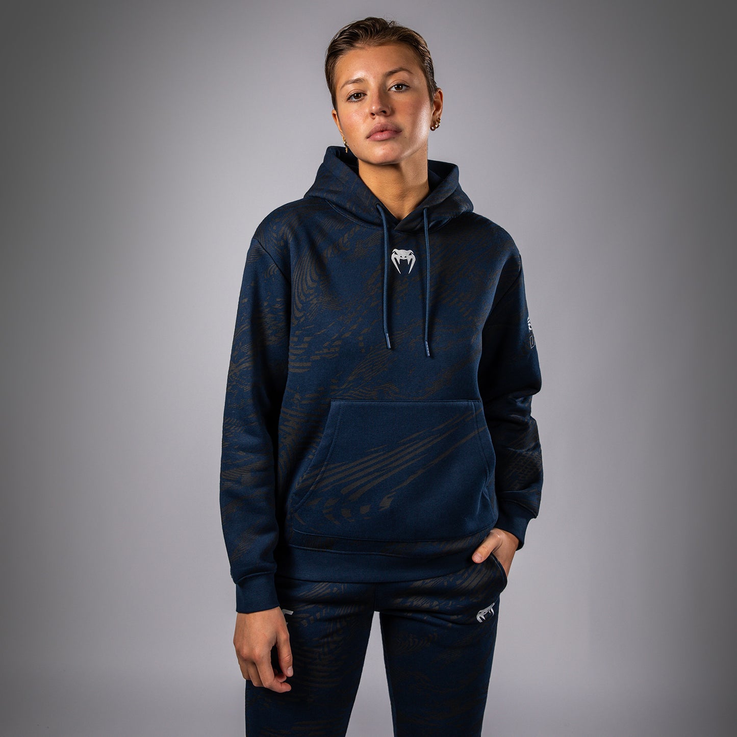UFC Fusion by Venum Fight Week Sudadera con Capucha para Mujer - Azul oceánico