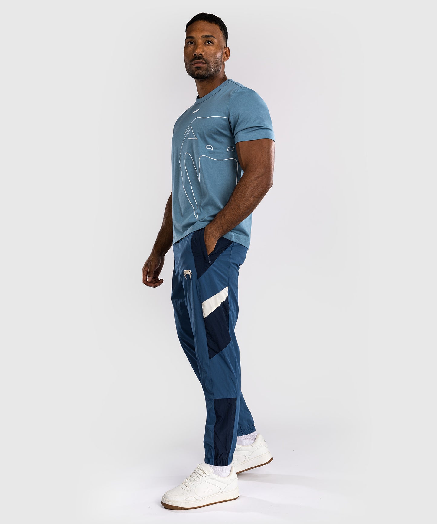 Venum Attack 90 Pantalones de Chándal - Azul Medianoche