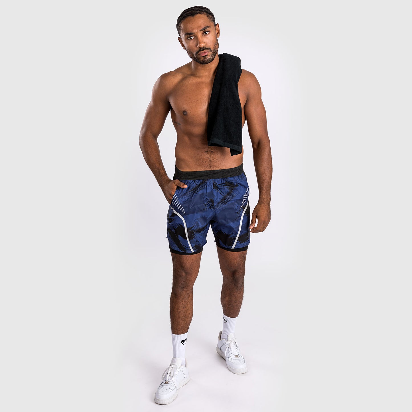 Venum Electron 3.0 Pantalón corto de entrenamiento - Azul marino