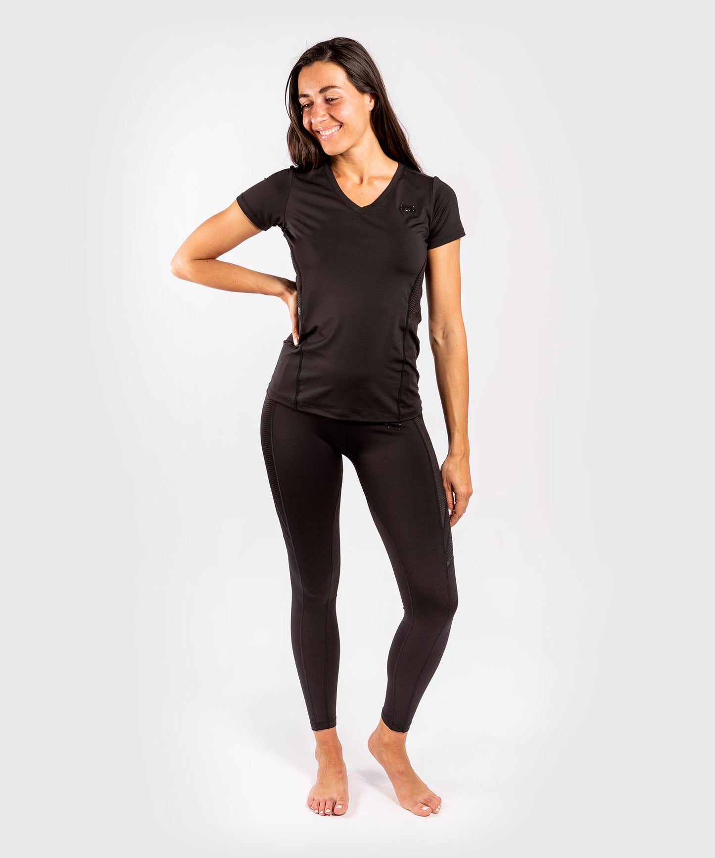 Camiseta G-fit Dry Tech de Venum - Negra/negra