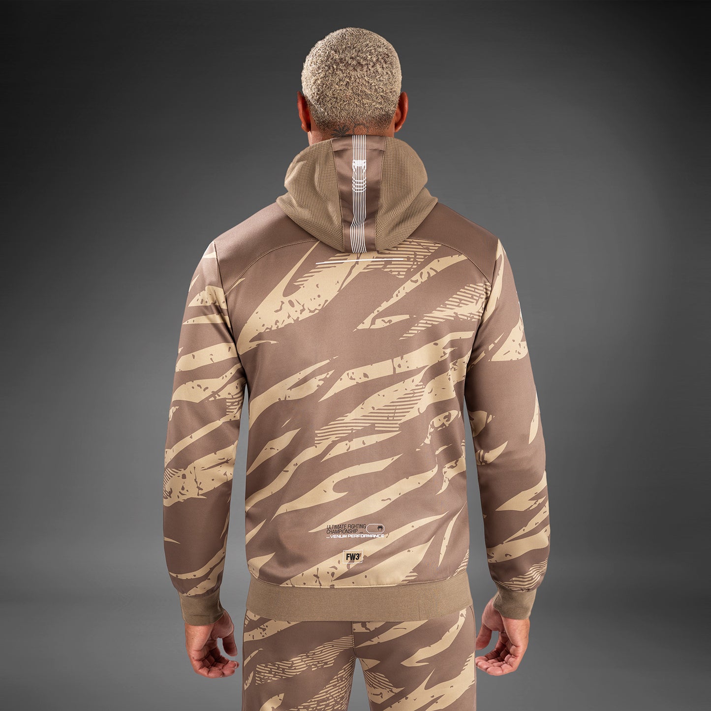 UFC Adrenaline By Venum Fight Week Sudadera Con Capucha para Hombre - Desert Camo
