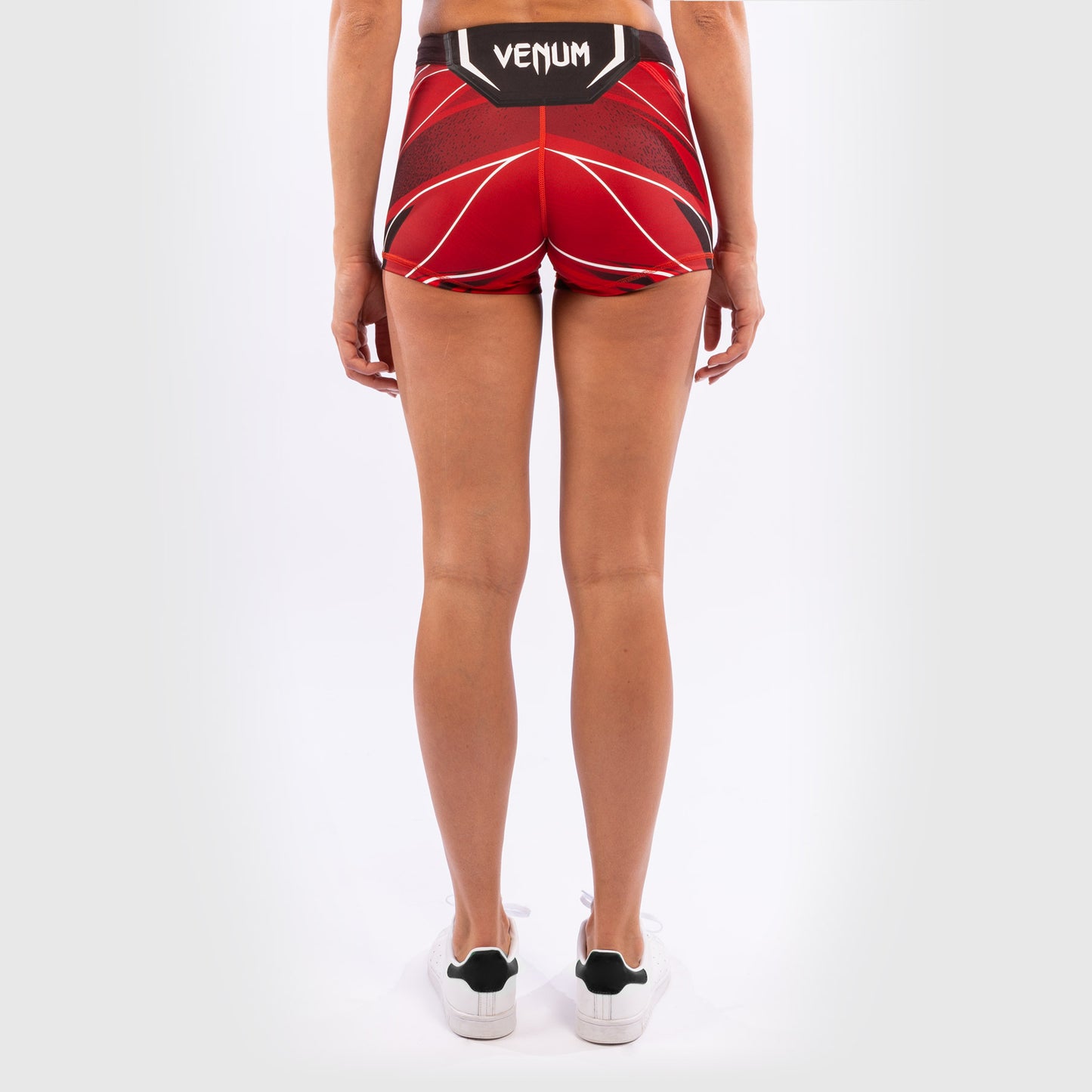 Pantalón De Vale Tudo Para Mujer UFC Venum Authentic Fight Night – Modelo Corto - Rojo